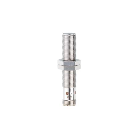 ifm electronic Inductive Threaded Barrel Proximity Sensor, M12, 3 mm Detection, NPN NO, 10 → 30 V dc [IFT244]; 190-672