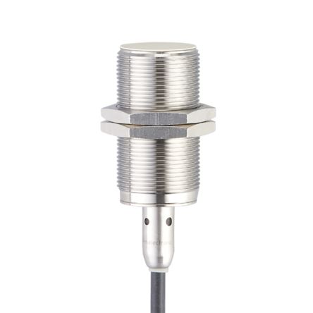 ifm electronic Inductive Threaded Barrel Proximity Sensor, M30, 12 mm Detection, PNP NO, 10 → 60 V dc [IIM210]; 190-678