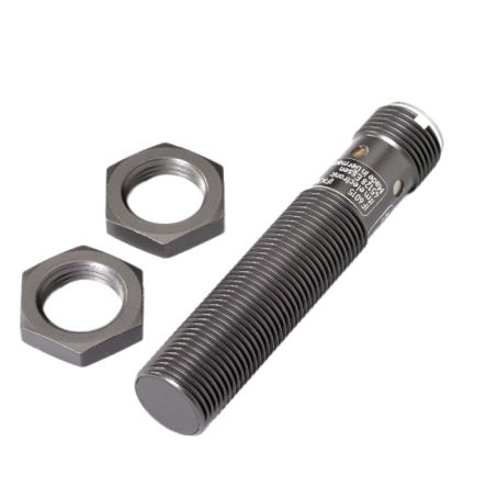 ifm electronic Inductive Threaded Barrel Proximity Sensor, M12, 4 mm Detection, PNP NO, 10 → 36 V dc [IF6015]; 190-700
