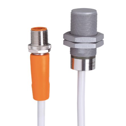 ifm electronic Inductive Rectangular Proximity Sensor, M18, 6 mm Detection, PNP/NPN NO, 10 → 36 V dc [IGR206]; 190-809