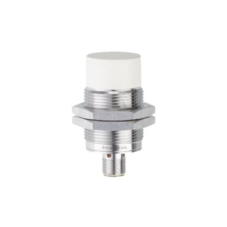 ifm electronic Inductive Threaded Barrel Proximity Sensor, M30, 22 mm Detection, 26.5 → 31.6 V dc [IIC234]; 190-810