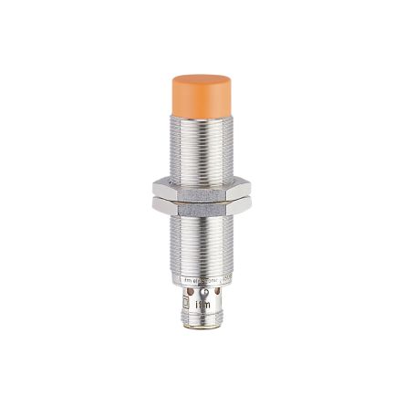 ifm electronic Inductive Threaded Barrel Proximity Sensor, M18, 8 mm Detection, PNP NO, 10 → 36 V dc [IGS217]; 190-815