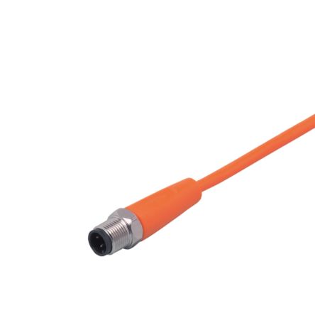 ifm electronic Straight Male 1 way M12 to Unterminated Sensor Actuator Cable, 2m [EVT086]; 190-823