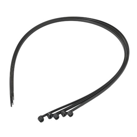 ifm electronic Cable Tie, Fixing Strap, 760mm, Black Polyamide, Pk-5 [E10880]; 190-965