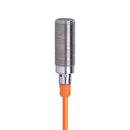 ifm electronic Through Beam Photoelectric Sensor, Cylindrical Sensor, 20 m Detection Range [OGS301]; 191-000