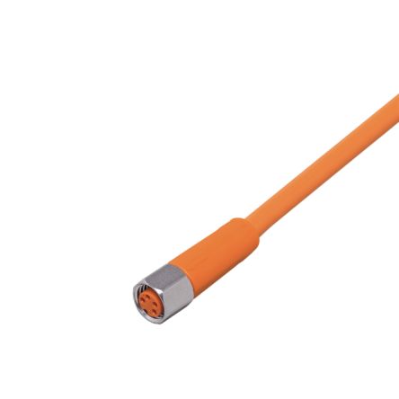 ifm electronic Straight Female 1 way M8 to Unterminated Sensor Actuator Cable, 25m [EVT137]; 191-095