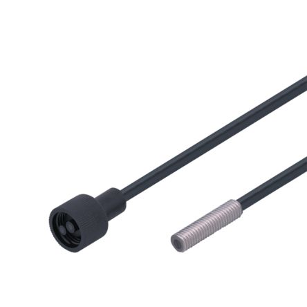 ifm electronic Diffuse Photoelectric Sensor, Barrel Sensor, 40 mm, 200 mm, 330 mm Detection Range [E20051]; 191-146