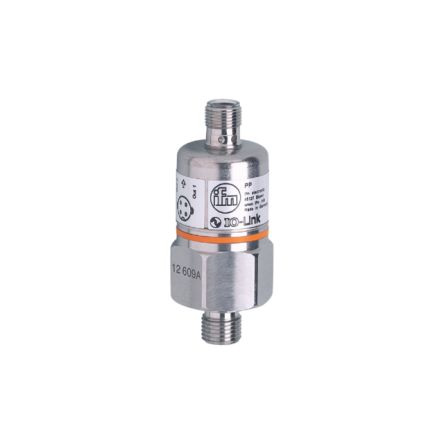 ifm electronic PQ Series Pressure Sensor, -1bar Min, 10bar Max, Digital Output, Relative Reading [PP7554]; 191-252