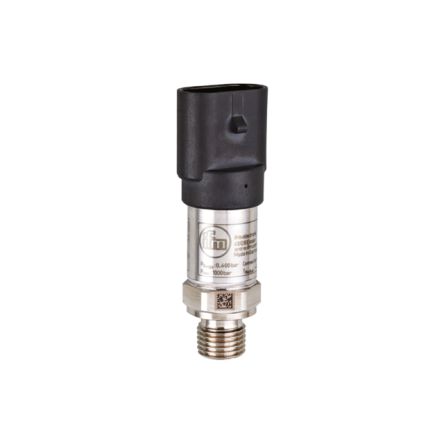 ifm electronic PT Series Pressure Sensor, 0psi Min, 3625psi Max, Analogue Output, Relative Reading [PT5601]; 191-253