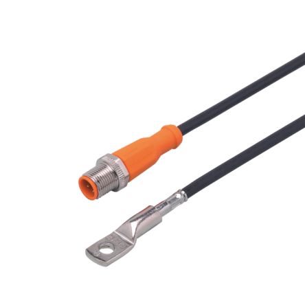 ifm electronic PT100 RTD Sensor, M12, ±0.15 % +90°C Max [TS2229]; 191-489