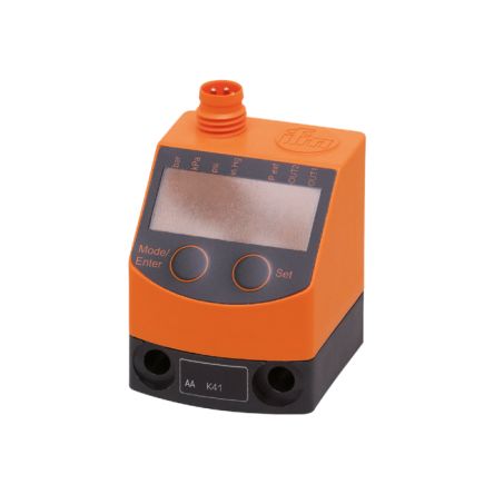 ifm electronic PQ Series Pressure Sensor, -1bar Min, 1bar Max, Analogue Output, Relative Reading [PQ3809]; 191-502