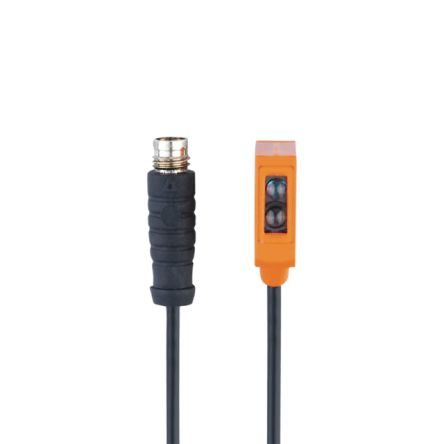 ifm electronic Diffuse Photoelectric Sensor, Rectangular Sensor, 1 → 50 mm Detection Range IO-LINK [O8H216]; 191-571