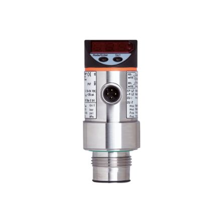 ifm electronic PF Series Pressure Sensor, -1bar Min, 25bar Max, Digital Output, Relative Reading [PF2953]; 191-655
