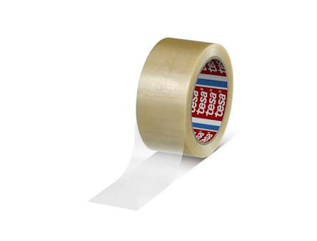 Tesa Tesa 4263 PV0 Transparent Packing Tape, 66m x 48mm [04263-00156-07]; 191-795