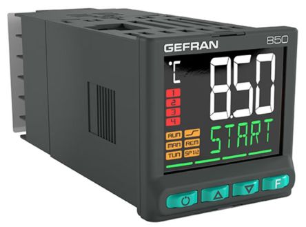 Gefran 850 PID Temperature Controller, 48 x 48 x 100mm 3 Input, 4 Output Analogue, 24 V Supply Voltage PID Controller, [850-A-RRD-0-0-02-3-M0-00-0-00]; 192-567