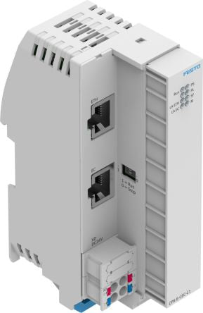 Festo CPX-E Series Controller for Use with Valve Terminals, 24 V dc Supply [CPX-E-CEC-C1]; 193-532