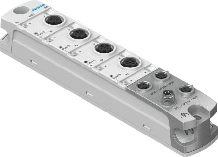 Festo CPX-AP-I Series Communication Module for Use with Valve Terminals, 24 V dc [CPX-AP-I-4IOL-M12]; 193-546