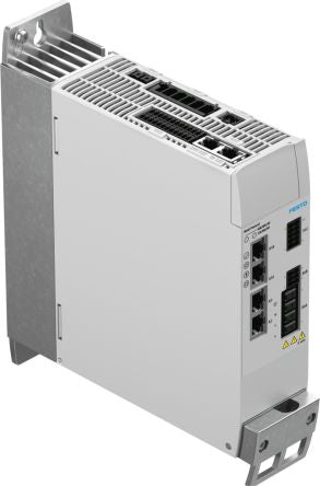 Festo 800 W Servo Drive, 400 V ac, 3 Phase, 2 A, Current Controller, Homing, Manual, Positioning, Speed Controller [CMMT-AS-C2-11A-P3-MP-S1]; 193-552