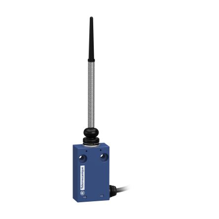 Telemecanique Sensors XCMH Series Spring Lever Limit Switch, 1NC/1NO, IP66, IP67, 2P, Plastic Housing, 240V ac Max, [XCMH2107L2]; 194-103