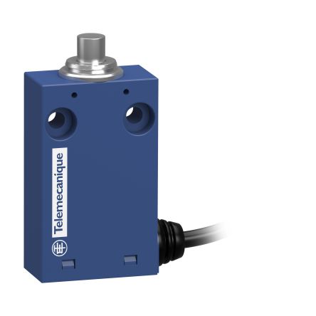 Telemecanique Sensors XCMH Series Plunger Limit Switch, 1NC/1NO, IP66, IP67, 2P, Plastic Housing, 240V ac Max, 0.75A Max [XCMH2110L3]; 194-106