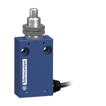 Telemecanique Sensors XCMH Series Plunger Limit Switch, 1NO/1NC, IP66, IP67, 2P, Plastic Housing [XCMH21F0L2]; 194-157