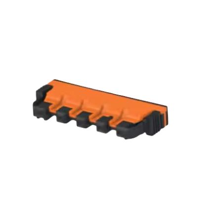 ERNI Voltron Series Straight PCB PCB Connector, 2 Contact(s), 6.2 mm Pitch, 1 Row(s), Shrouded [524197-E]; 194-171