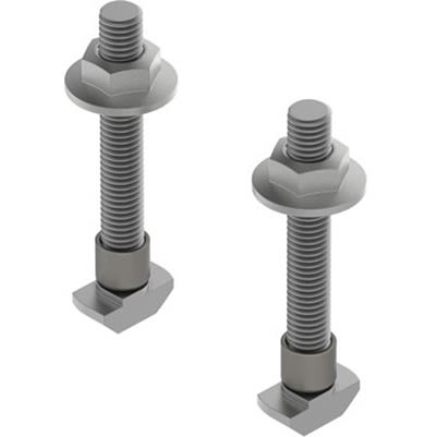 Festo EAHM Series Mounting Kit for Use with Mounting Attachments for Electric Devices [EAHM-E18-K-50]; 194-791
