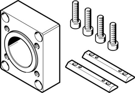 Festo EAMK Series Coupling for Use with Motor Mounting [EAMK-A-R38-38A]; 194-841