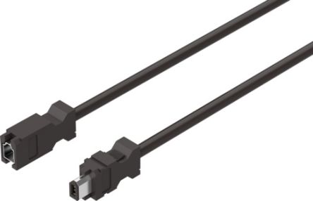 Festo NEBM Series Cable for Use with Controllers, 5m Length, 0 → 30 V [NEBM-REG6-E-5-Q14N-REG6]; 194-987