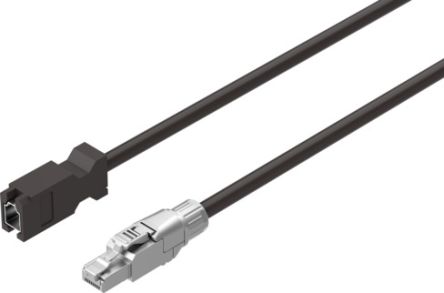 Festo NEFM Series Adapter for Use with Servo Drives, 500mm Length, o to 30 V [NEFM-REG6-K-0.5-R3G8]; 194-993