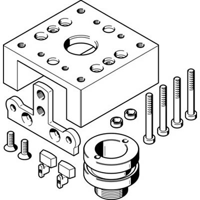 Festo, EAPS Series Sensor Accessories for Use with Electric Drives, RoHS Compliant Standard [EAPS-R1-25-S]; 195-059