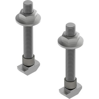 Festo EAHM Series Mounting Kit for Use with Mounting Attachments for Electric Devices [EAHM-E18-K-50-Z65]; 195-225