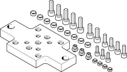Festo Adapter, For Use With Handling Modules [HMSV-75]; 195-455