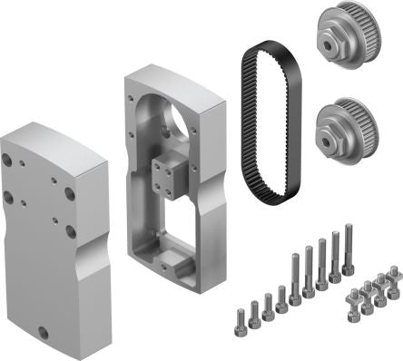 Festo EAMM-U Series Connection Kit for Use with Motor Mounting, 225mm Length [EAMM-U-110-D50-80G-120]; 195-540