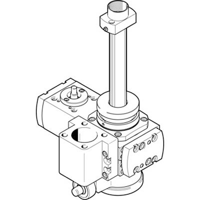Festo EHMB Series Function Element for Use with Electric Handling Modules [EHMB-20-200]; 195-578