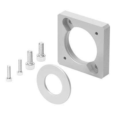 Festo EAMF-A Series Flange for Use with Motor Mounting [EAMF-A-38A-40A]; 195-668