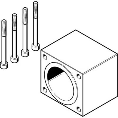 Festo EAMK Series Coupling for Use with Motor Mounting [EAMK-A-S62-62A/B-G2]; 195-682