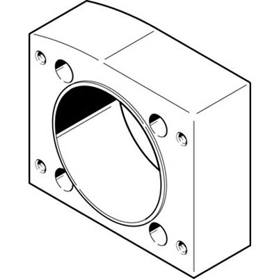 Festo EAMK Series Coupling for Use with Motor Mounting [EAMK-A-L95-95A/B-G2]; 195-770