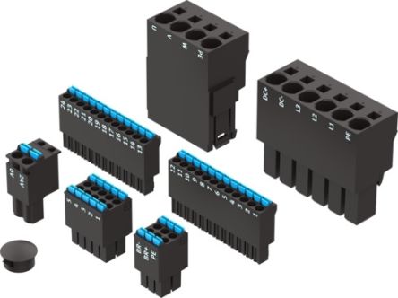 Festo NEKM-C6 Series Plug for Use with Controllers [NEKM-C6-C45-P3-S]; 195-841
