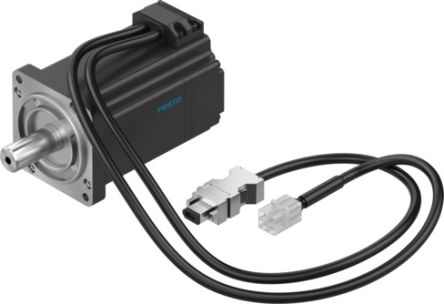 Festo 300 V 200 W Servo Motor, 6000 rpm, 1.92 Nm Max Output Torque [EMMB-AS-60-02-S30S]; 195-882