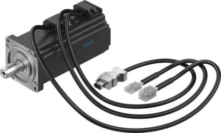 Festo 300 V 200 W Servo Motor, 6000 rpm, 1.92 Nm Max Output Torque [EMMB-AS-60-02-K-S30SB]; 195-904