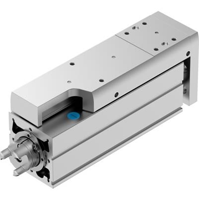 Festo Stepper Motor Linear Actuator, 100mm, 25kg, 250mm/s, 8162082 [EGSC-BS-KF-60-100-5P]; 195-986
