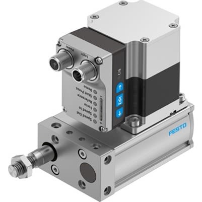 Festo Stepper Motor Linear Actuator, 20mm, 24V, 10kg, 600mm/s, 8102169 [EPCE-TB-60-20-FL-MF-ST-M-H1-PLK-AA]; 196-039