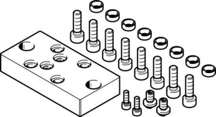 Festo Adapter, For Use With Handling Modules [HMSV-73]; 196-045
