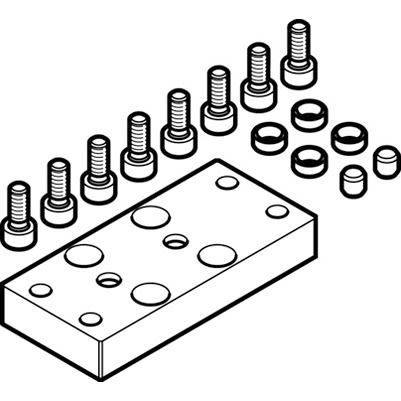 Festo Adapter, For Use With Handling Modules [HMSV-76]; 196-046