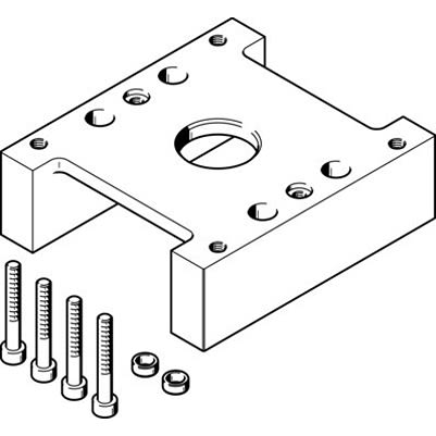 Festo, EAPS Series Housing for Use with Electric Drives, RoHS Compliant Standard [EAPS-R1-32-H]; 196-177