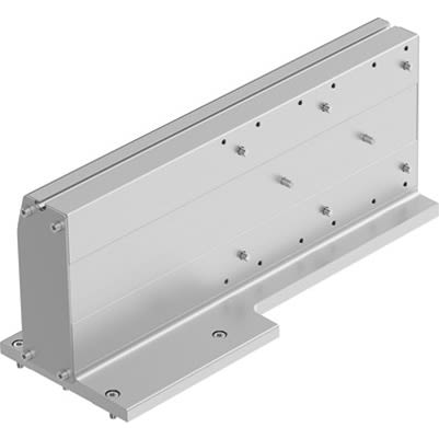 Festo EHAM Series Mounting Kit for Use with Mounting Attachments for Electric Devices [EHAM-AK-L9-120-L9-120-ML]; 196-197