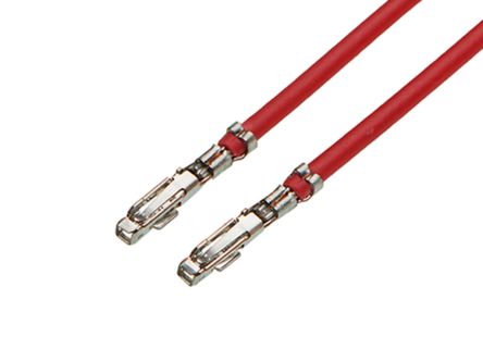 Molex Female iGrid to Female iGrid Crimped Wire, 150mm, 22AWG, Red [2174902122]; 197-002