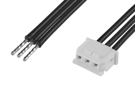 Molex 3 Way Female to 3 Way Pigtail Wire to Board Cable, 100mm [2196791031]; 197-051