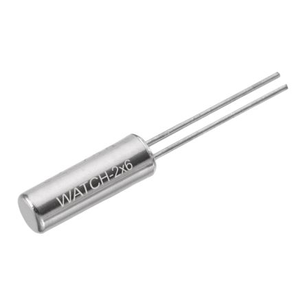 Wurth Elektronik 32.768kHz Crystal Cylinder 2-Pin 3 x 8mm [830002995B]; 197-715
